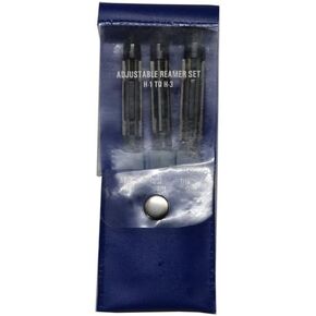 ADJUSTABLE EXPANDING HAND REAMER 3 PIECE SET 3/8"- 15/32" - NEW MICRO REAMER SET