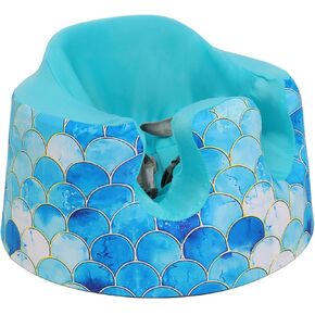 Seat Cover fit for Baby Seat, Baby Floor Seat Cover for Boys and Girls, Anti-Slip Comfortable Seat Cover, Baby Seat Protector Accessory, Easy to Install & Remove (Fish Scale)