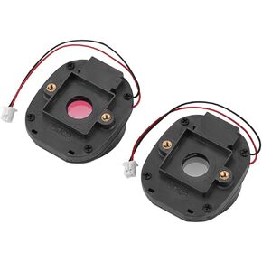 IR Cut Filter, 2Pcs/Pack IR-Cut CS Lens Mount Holder IRC Dual Filter Day Night Switch for CCTV IP Camera