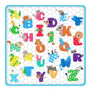 VZO Baby Play Mats for Floor, Baby Floor Play Mat, 71x59 Baby Play Mat, Thick Baby Play Mat, Playmat for Babies Infants Toddlers,Playmate for Baby Crawling Mat Foldable and Machine Washable