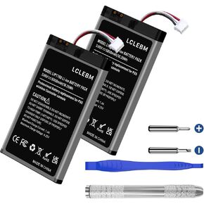 (5000mAh) Battery for PS5 Controller, 2024 New 0 Cycle Higher Capacity Rechargeable Battery Replacement for Sony PS5 LIP1708, Playstation 5 DualSense CFI-ZCT1W Wireless Controller with Tool-2 Packs in Kuwait