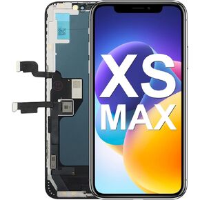 for iPhone Xs Max Screen Replacement 6.5 inch ,Wholesale Full HD LCD Display COF 3D Touch Digitizer Assembly with Waterproof Adhesive, for (ModelsA1921, A2101, A2102, A2103, A2104)No Repair Part Tools