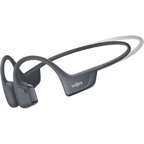 SHOKZ New OpenRun Pro 2 - Open-Ear, Bone Conduction Sport Headphones - with Reflective Strip - Sweat Resistant, Workout Headphones - Secure, Wireless, Comfortable Fit-Deep Bass and Smart Mic App