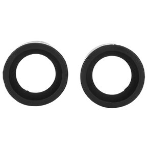 2 Pack Eyepiece Covers, Binocular Eye Cups Binocular Eye Cups Replacement Protector Soft Rubber 36mm Diameter(KP-H2 flat angle)