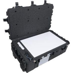 Case Club Travel Case for Starlink Standard Dish Kit - Hard-Shelled & Waterproof Exterior with a Custom Foam Interior (Gen 2)