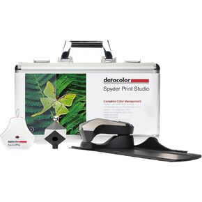 Datacolor Spyder Print Studio Kit - Colour Management Set with Spyder Print, SpyderPro and Spyder Cube - Toolkit for Photography, Image Editing and Printing Complete Set in Sturdy Metal Case