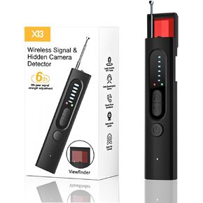 4-in-1 Camera Detector，Suitable for Home Office Car Hotel Travel Portable Detector，GPS Tracker Detector，6 Levels Sensitivity.