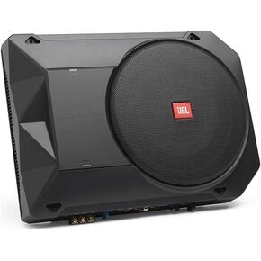 JBL BassPro SL2 Active Underseat Car Subwoofer with Built in Amplifier - Under Seat 8'' 125 Watt Power Amplifier