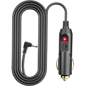 Radar Detector Power Cable Compatible with Escort Max 360 passport 9500ix Valentine One Radenso XP/SP Beltronics Pro RX65 DFR6 DFR7, Replacement Radar Detector Power Cord with RJ11 Ports 6.5ft
