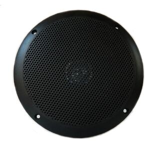 PQN Audio RV610-4BK, 6 inch Waterproof Dual Cone Marine Speaker for Boat, RV, Camper and Golf Cart