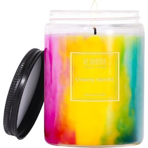 Scented Candles | Spiced Cinnamon Candle |Soy Wax Jar Candle| Extra Strong and Long Lasting Scented Candles| Holiday Aromatherapy Candle | Funny Birthday Gifts for Women|9.5oz 80 Hour Burn