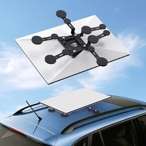 Starlink Gen 3 Magnetic Roof Mount, Adjustable Starlink Mounting Kit, 12 Magnetic Bases, Starlink Mount for RVs, Boats, Trucks, Compatible with Starlink Standard V3 Dish and Enterprise Dish
