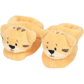 Enesco Izzy and Oliver New Baby Tiger Character Super Soft Booties, 0-12 Infant