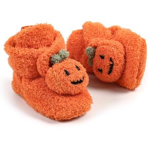 Newborn Infant Baby Girl Boy Booties Stay On Sock Slippers Soft Ankle Warm Shoe First Walkers Winter Birthday Shower Gift