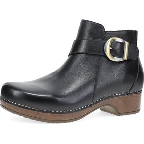 Dansko Brennan Ankle Bootie with Stylish Accents for Women - Memory Foam and Arch Support for All -Day Comfort and Support - Lightweight EVA Outsole For Long-Lasting Wear