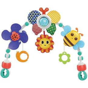 Baby Toys Play Arch for Stroller, Bassinets and Car Seat, Early Educational Toy with rattles