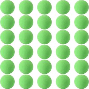 30 Pcs Orange Mini Soft Foam Balls Assorted Play Balls Lightweight Mini Play Balls Sponge Balls for Crafts Birthday Party Favors Bag Gifts Fillers Carnival Prizes Gift for Classroom (Orange)