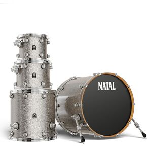 KMA-F20-MBK1 Originals Series Maple Fusion 20 4-Piece Shell Pack - Matte Black