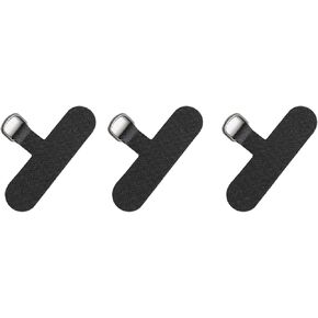 TENOC Universal Phone Tether Tab, Cellphone Lanyard Patch Strap Insert Without Adhesive Compatible for Most Full Phone Cases, 3 Pcs