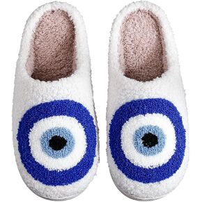 Taylor Slippers for Women Men House Slippers Comfy Plush Slippers for Home Bedroom Indoor Shoes