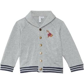 Janie and Jack Baby Boys' French Terry Shawl Cardigan(Infant)