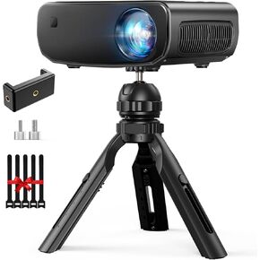 Mini Projector Stand, Mini Projector Tripod Mount, Table Top Mini Projector Tripod Stand with Tilt Angle Adjustable Small Tripod for Mini Projector, Cameras, DSLR, Smartphones
