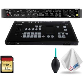 Sony MCX-500 4-Input Global Production Streaming/Recording Switcher Standard Accessory Kit - Includes - Memory Card
