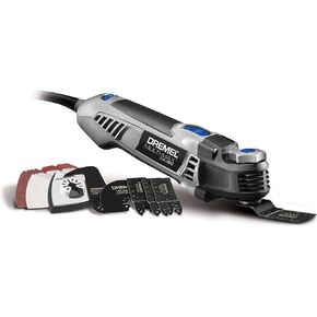 Dremel MM50-DR-RT 120V 5 Amp Corded Multi-Max Oscillating Multi Tool with Accessories (Renewed)