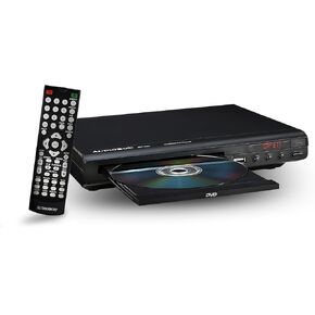 MP-200 DVD Player: DIVX, DVD, MP3 Playback, Multi-Format Support, HDMI Output, Remote Control Included!