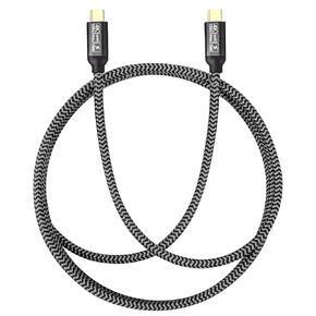 USB C to USB C Video Cable 3.1 Gen 2 Cable 20Gbps 100W PD USB c Data Cable, 4K144Hz USB c Display Cable USB c Video Cable Thunderbolt Monitor Cable (USB C to USB C, 3.3FT)