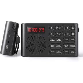 KJV Audio Bible Player for Seniors/Blinds/Kids, Electronic Audio Bible King James Version, Listen to New & Old Testament Anytime Anywhere - Durable and Lightweight
