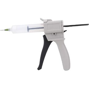 KIKYO Glue Gun, Single Liquid Gun 30ml Dispenser Glue Gun Plastic Manual Single Tube Handle Tool for Pressing Squeezing