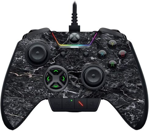 غلاف MightySkins متوافق مع Razer Wolverine Ultimate - Stormy Marble | غطاء ملتف واقٍ ومتين وفريد ​​من نوعه من الفينيل | سهل التطبيق والإزالة وتغيير الأنماط | صنع في الولايات المتحدة الأمريكية in Saudi Arabia