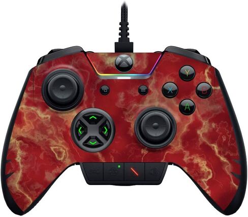غلاف MightySkins متوافق مع Razer Wolverine Ultimate - Stormy Marble | غطاء ملتف واقٍ ومتين وفريد ​​من نوعه من الفينيل | سهل التطبيق والإزالة وتغيير الأنماط | صنع في الولايات المتحدة الأمريكية in Saudi Arabia