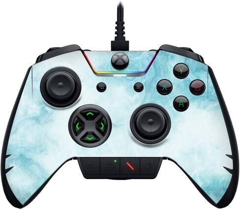 غلاف MightySkins متوافق مع Razer Wolverine Ultimate - Stormy Marble | غطاء ملتف واقٍ ومتين وفريد ​​من نوعه من الفينيل | سهل التطبيق والإزالة وتغيير الأنماط | صنع في الولايات المتحدة الأمريكية in Saudi Arabia