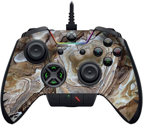غلاف MightySkins متوافق مع Razer Wolverine Ultimate - Stormy Marble | غطاء ملتف واقٍ ومتين وفريد ​​من نوعه من الفينيل | سهل التطبيق والإزالة وتغيير الأنماط | صنع في الولايات المتحدة الأمريكية in Saudi Arabia