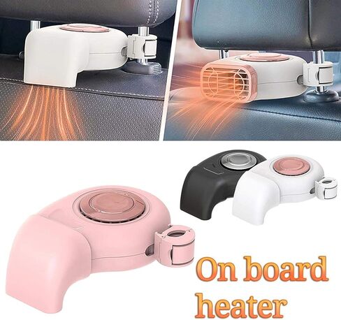 سخان سيارة محمول، 2023 ترقية مروحة سخان تلقائي، مزيل ضباب السيارة، تسخين سريع مزيل الصقيع بسرعة 12 فولت 150 وات مروحة سخان سيراميك أوتوماتيكية 3 منافذ توصيل في ولاعة السجائر in Kuwait