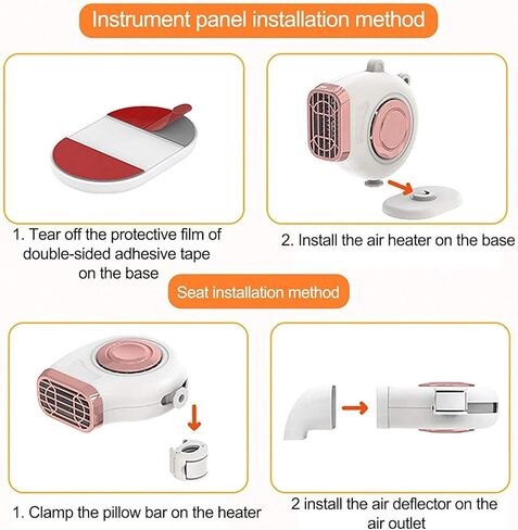 سخان سيارة محمول، 2023 ترقية مروحة سخان تلقائي، مزيل ضباب السيارة، تسخين سريع مزيل الصقيع بسرعة 12 فولت 150 وات مروحة سخان سيراميك أوتوماتيكية 3 منافذ توصيل في ولاعة السجائر in Kuwait