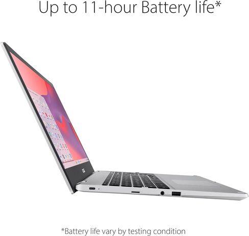 ASUS Chromebook CX1، شاشة 15.6 بوصة FHD NanoEdge، معالج Intel Celeron N4500، تخزين eMMC سعة 64 جيجابايت، ذاكرة الوصول العشوائي 8 جيجابايت، نظام التشغيل Chrome، فضي شفاف، CX1500CKA-AS84F in Saudi Arabia