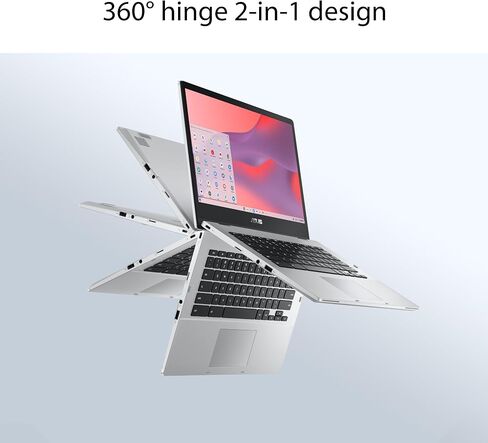 ASUS Chromebook CX1، شاشة 15.6 بوصة FHD NanoEdge، معالج Intel Celeron N4500، تخزين eMMC سعة 64 جيجابايت، ذاكرة الوصول العشوائي 8 جيجابايت، نظام التشغيل Chrome، فضي شفاف، CX1500CKA-AS84F in Saudi Arabia