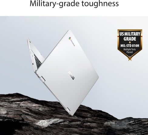 ASUS Chromebook CX1، شاشة 15.6 بوصة FHD NanoEdge، معالج Intel Celeron N4500، تخزين eMMC سعة 64 جيجابايت، ذاكرة الوصول العشوائي 8 جيجابايت، نظام التشغيل Chrome، فضي شفاف، CX1500CKA-AS84F in Saudi Arabia