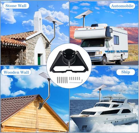 حامل Starlink، محول أنابيب Starlink Gen 3 للطبق القياسي Starlink Gen 3، حامل Starlink Gen 3، مجموعة تركيب Starlink Gen 3، محول للوحة تثبيت الأطباق القياسية Gen3/V3 Starlink in Kuwait