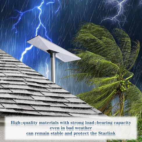 حامل Starlink، محول أنابيب Starlink Gen 3 للطبق القياسي Starlink Gen 3، حامل Starlink Gen 3، مجموعة تركيب Starlink Gen 3، محول للوحة تثبيت الأطباق القياسية Gen3/V3 Starlink in Kuwait