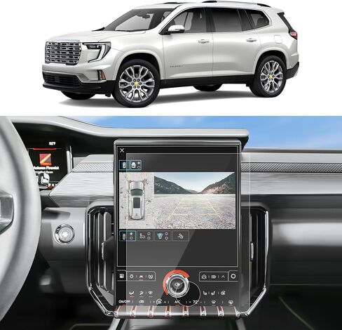 لـ 2024 GMC Acadia واقي شاشة 15 بوصة لـ 2024 GMC Acadia (Elevation/AT4/Denali) شاشة لمس معلوماتية وترفيهية 15 بوصة 2024 ملحقات Acadia 2024 Acadia طبقة حماية للشاشة (قطعتان) in Kuwait