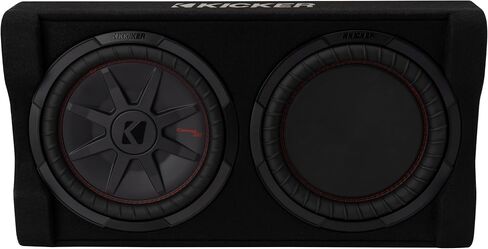 KICKER 51PTRTP10 10 بوصة (25 سم) حاوية مضخم صوت محملة بالطاقة، مضخم صوت CompRT مقاس 10 بوصات، مضخم صوت RMS مدمج بقدرة 400 وات، متضمن التحكم في مستوى الجهير عن بعد in Saudi Arabia