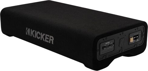KICKER 51PTRTP10 10 بوصة (25 سم) حاوية مضخم صوت محملة بالطاقة، مضخم صوت CompRT مقاس 10 بوصات، مضخم صوت RMS مدمج بقدرة 400 وات، متضمن التحكم في مستوى الجهير عن بعد in Saudi Arabia