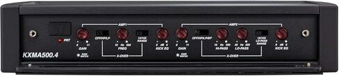 كيكر KXMA500.4 4x125 واط 4-Ch كامل المدى فئة D أمبير؛ متوافق مع RoHS in Kuwait