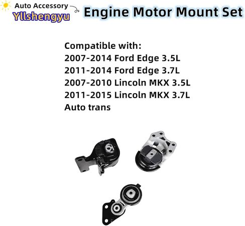 Engine Motor Transmission Mount Kit 3pcs Compatible with 2011 2012 2013 2014 2015 2016 for-d Fiesta L4 1.6L for Manual Transmission A5566 A5507 A5515 3253 3193 3259 in Saudi Arabia