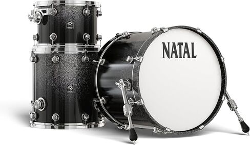 KMA-F20-MBK1 Originals Series Maple Fusion 20 4-Piece Shell Pack - Matte Black in Saudi Arabia