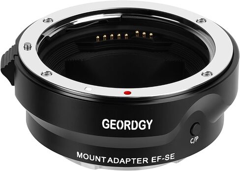 EF/EF-S Lens Mount Adapter Compatible with Canon EF/EF-S Lens, Auto-Focus Lens Converters Ring, for Sony E Mount Mirrorless Cameras Series A9 A7R5 A7R4 A7R3 A7R2 A7R3A A7R4A A7M3 A7M2 A7R A7S2 A7S A7C in Kuwait